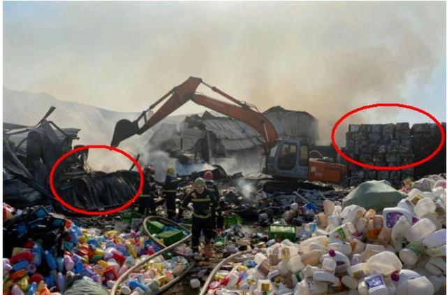 再生资源场地火灾事故,通州张家湾废品回收厂着火,已被扑灭